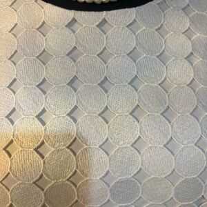 Banana Republic Ivory Textured Midi Dress